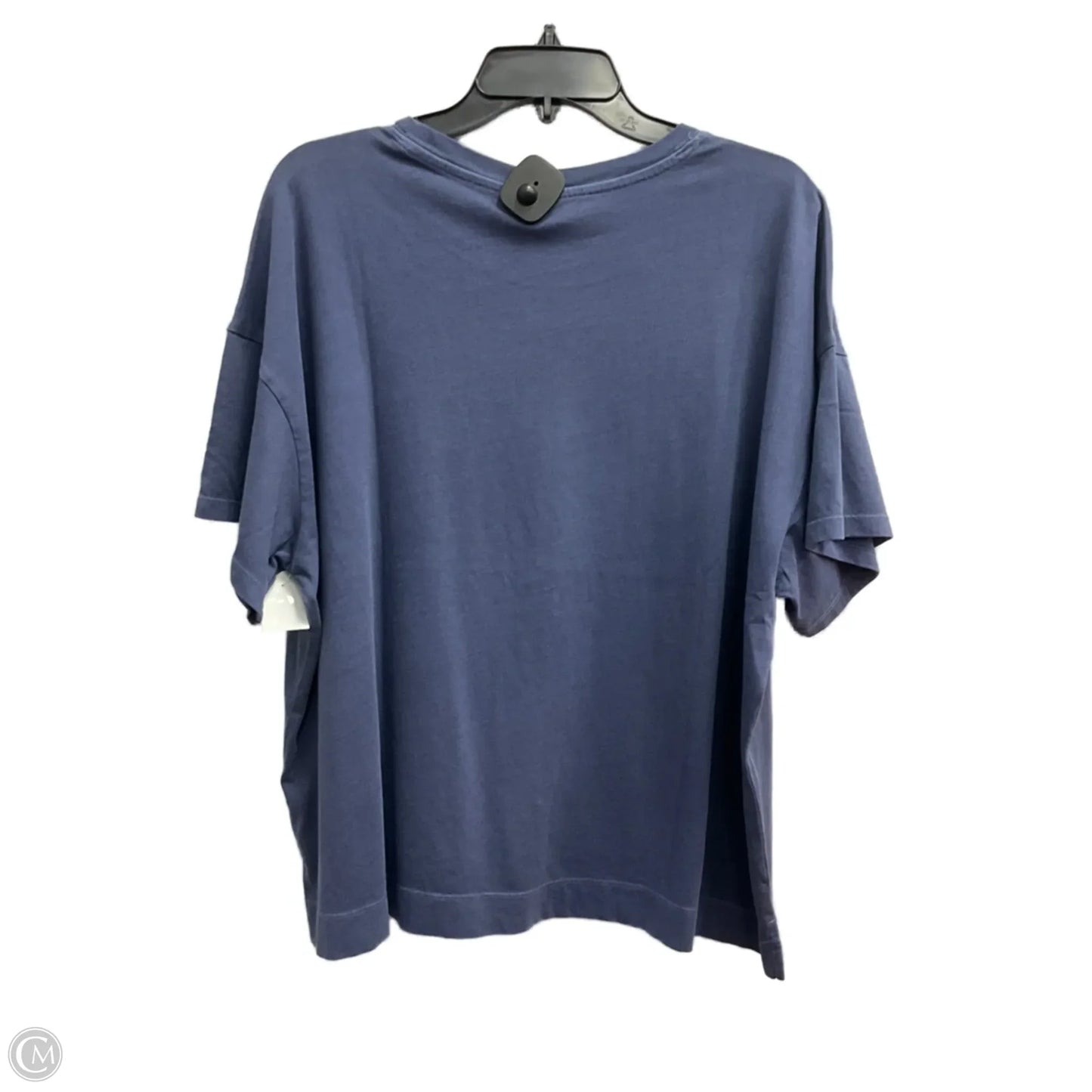 Top Short Sleeve Basic By Old Navy In Blue, Size: Xl