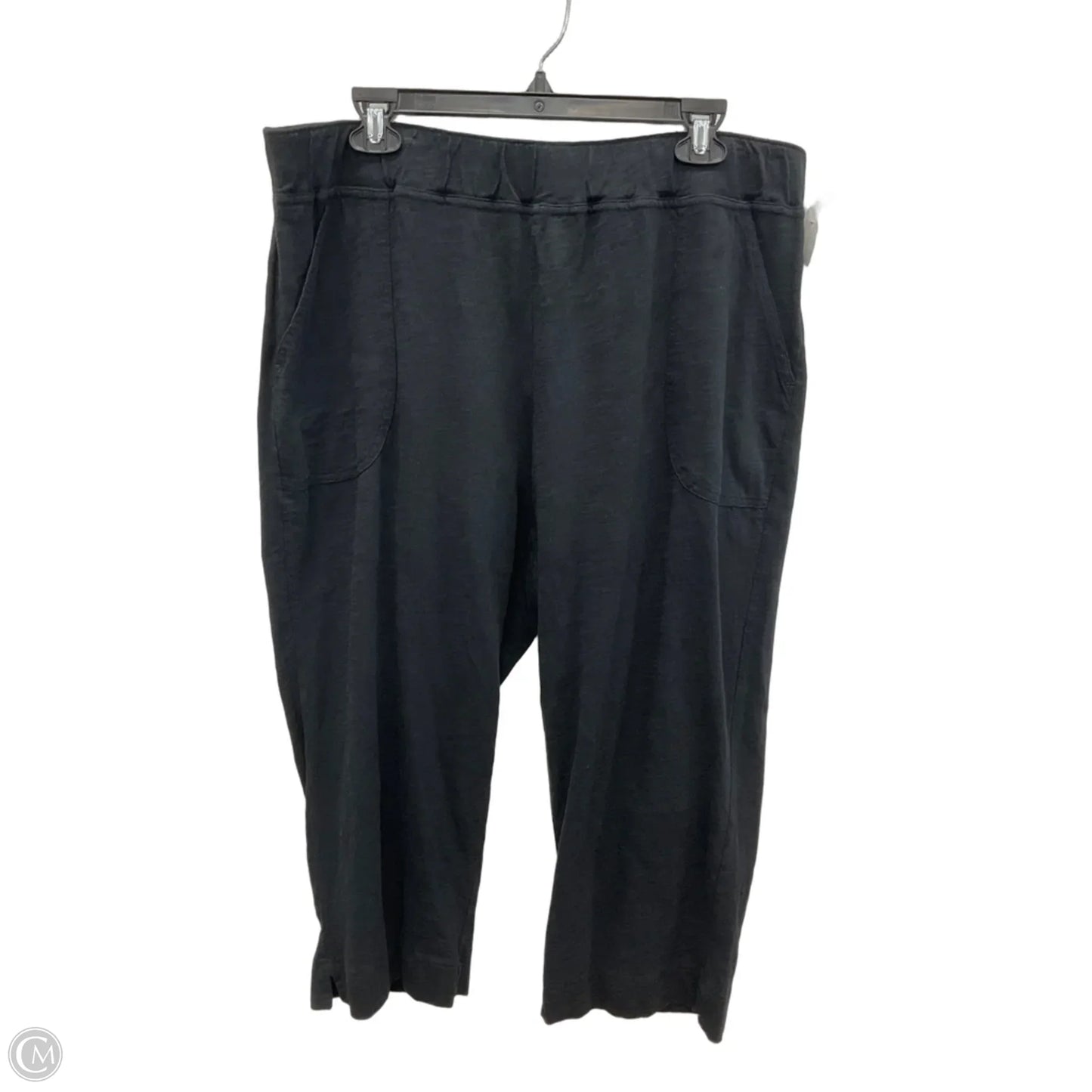 Capris By Habitat In Black, Size: Xl