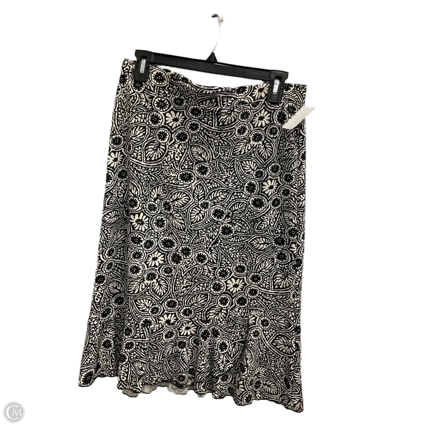 Skirt Mini & Short By Sigrid Olsen In Blue & Cream, Size: S