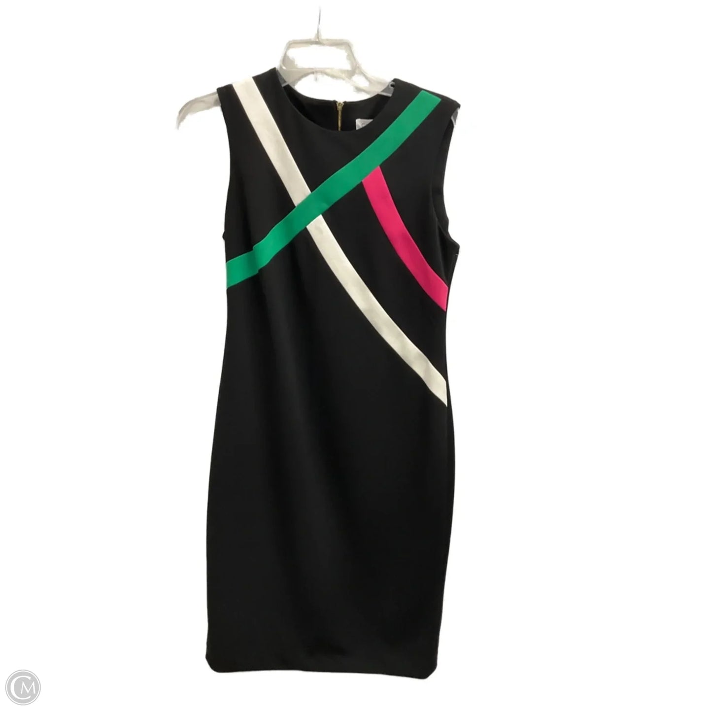 Dress Work By Calvin Klein In Black, Size: M