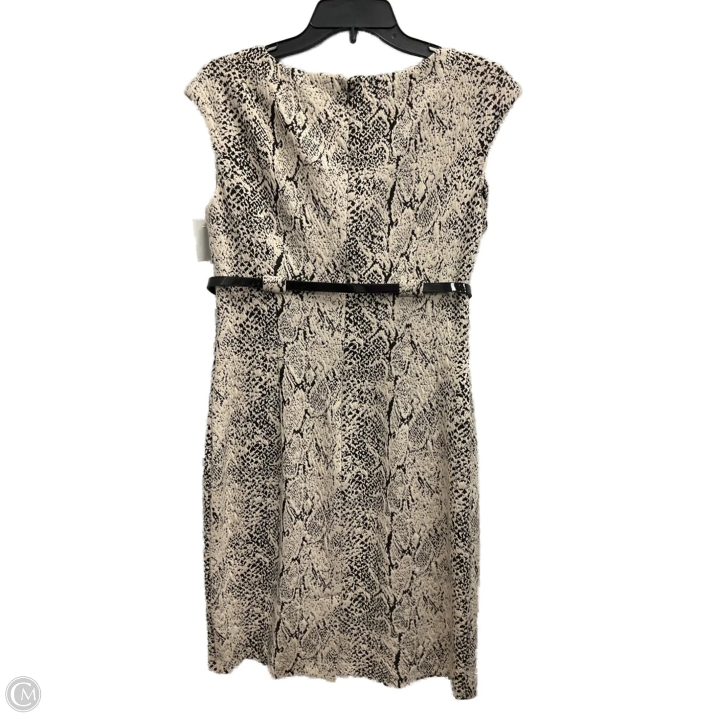 Dress Work By Dana Buchman In Snakeskin Print, Size: M