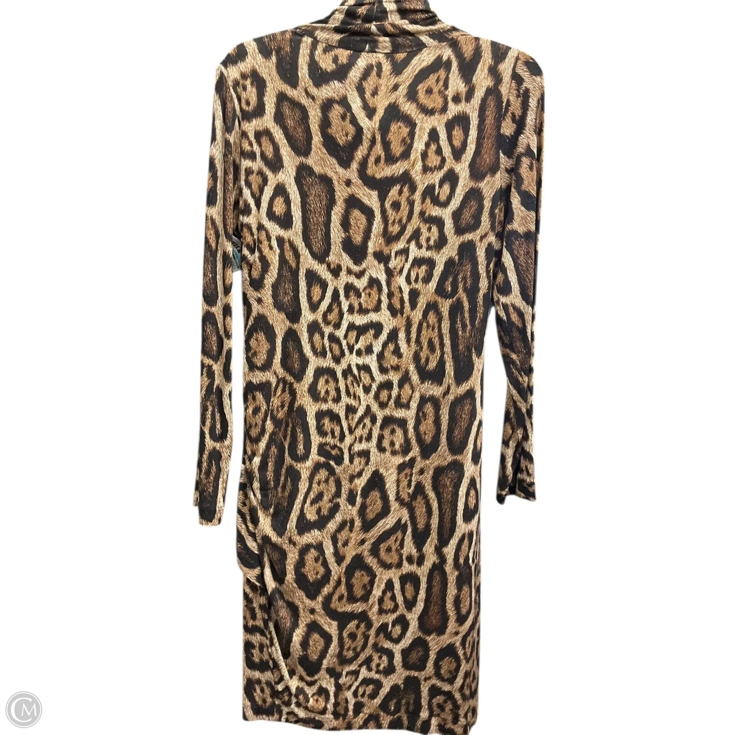 Dress Party Short By Chicos In Leopard Print, Size: M