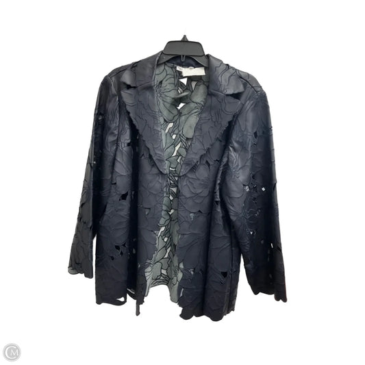 Blazer By Chicos In Blue, Size: Xxl