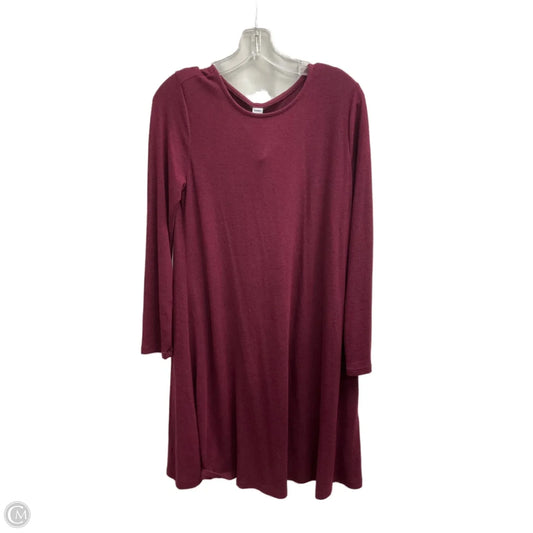 Dress Casual Short By Old Navy In Maroon, Size: M