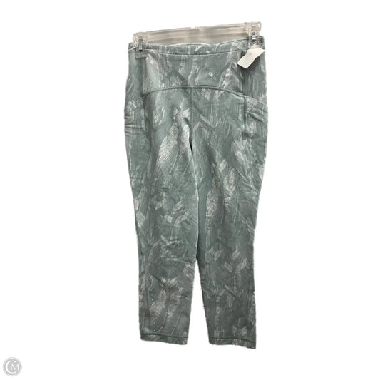 Athletic Leggings By Lululemon In Blue, Size: 6