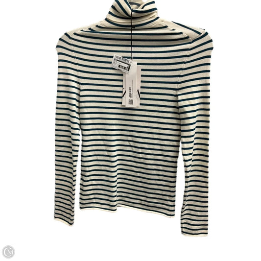 Top Long Sleeve By Zara In Striped Pattern, Size: S