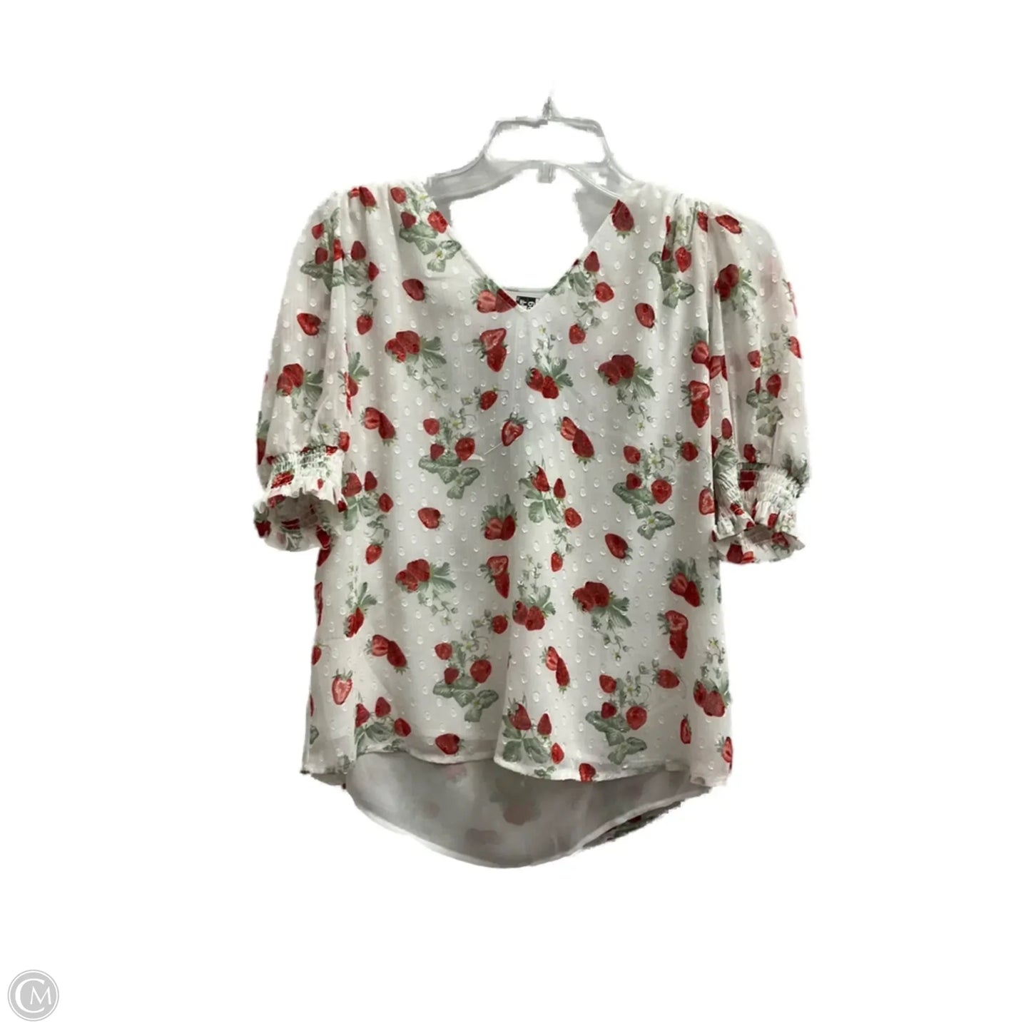 Top Short Sleeve By Rachel Zoe In White, Size: Xs