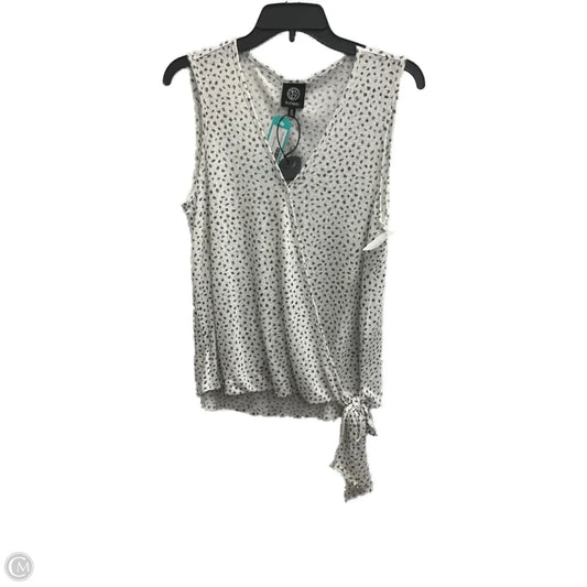 Top Sleeveless By Bobeau In Black & White, Size: M