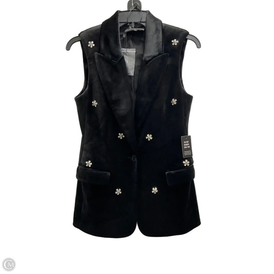 Vest Other By Express In Black, Size: Xs