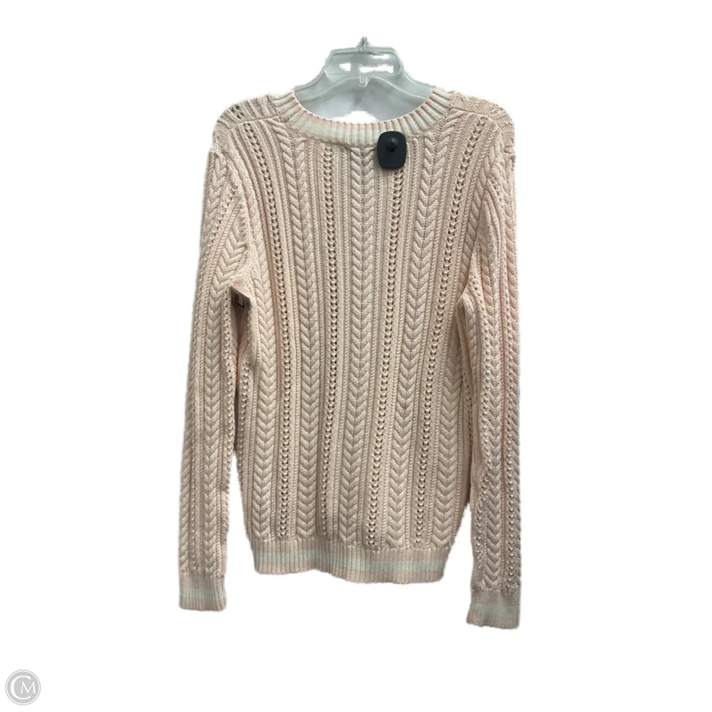 Sweater By Lauren By Ralph Lauren In Pink, Size: Xl
