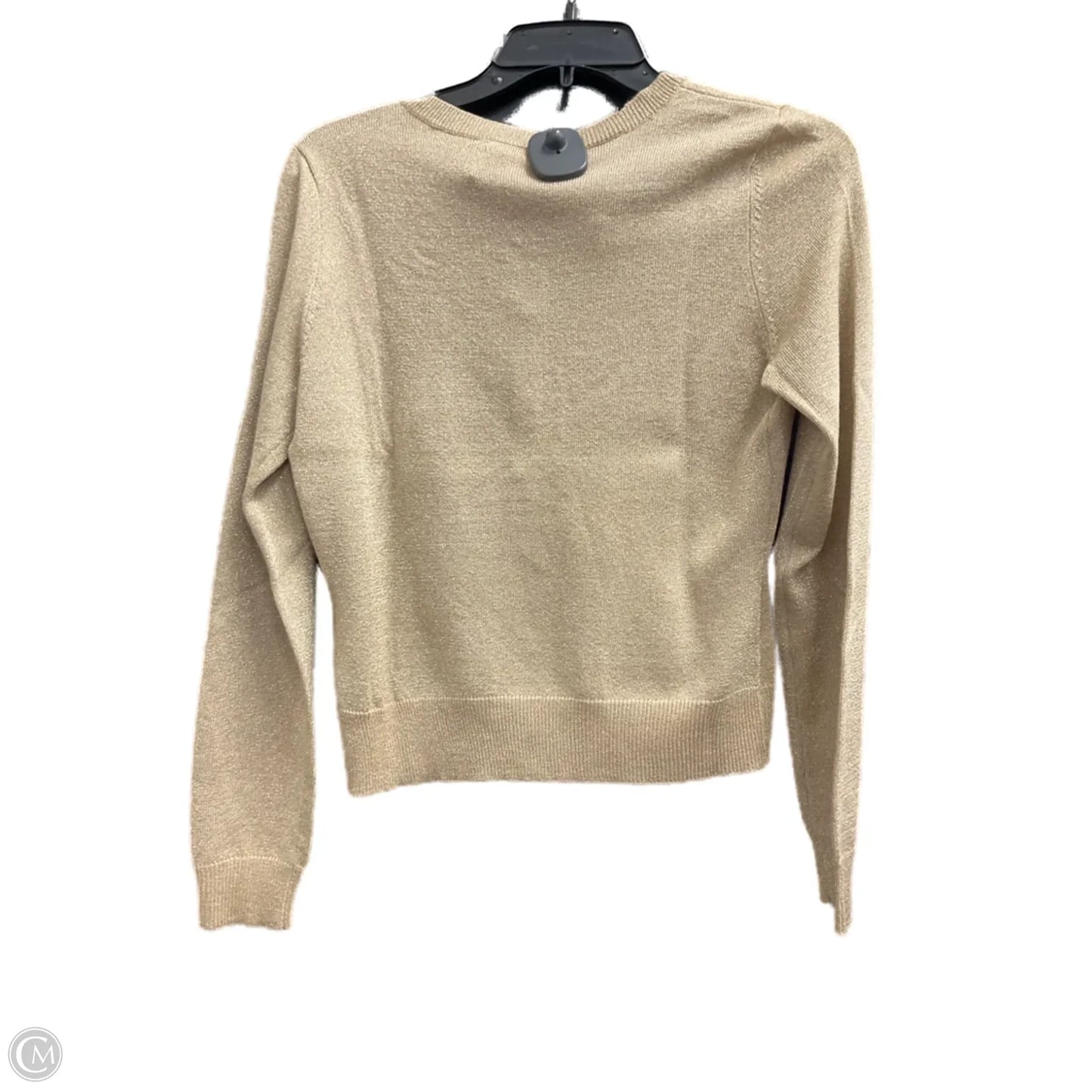 Cardigan By New York And Co In Gold, Size: S