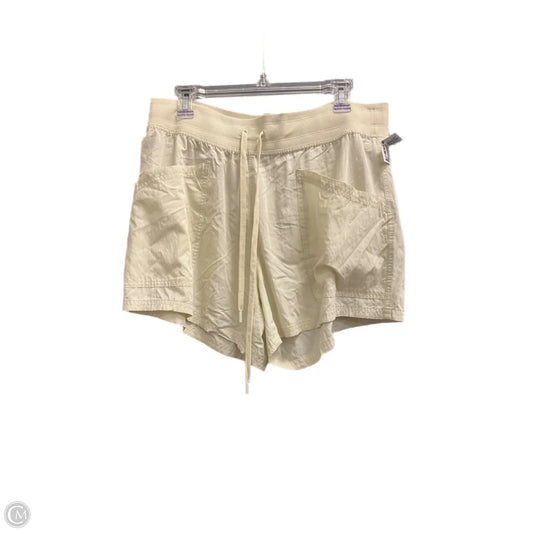 Athletic Shorts By Calia In Cream, Size: L