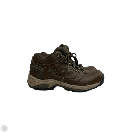 Boots Hiking By New Balance In Brown, Size: 8