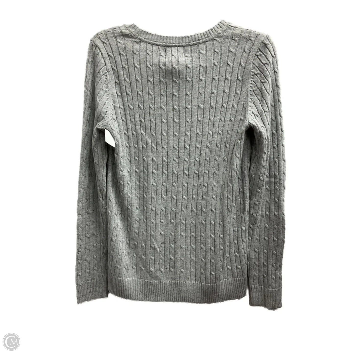 Sweater By Croft And Barrow In Grey, Size: S