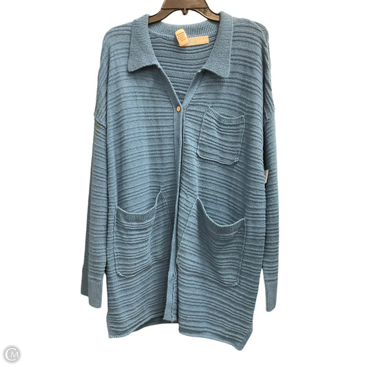 Cardigan By Free People In Blue, Size: M
