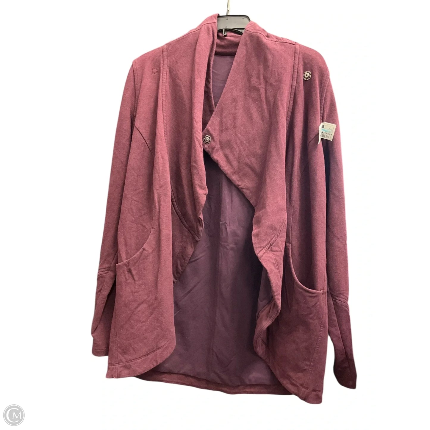 Cardigan By Lululemon In Maroon, Size: 8
