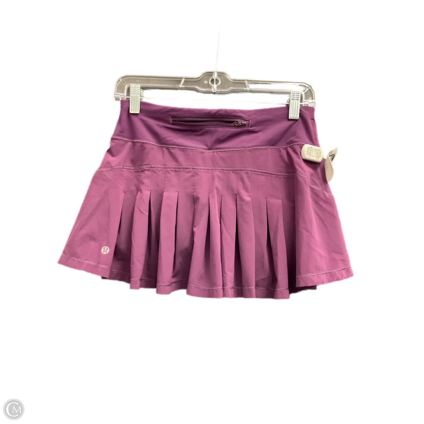 Athletic Skort By Lululemon In Purple, Size: 4