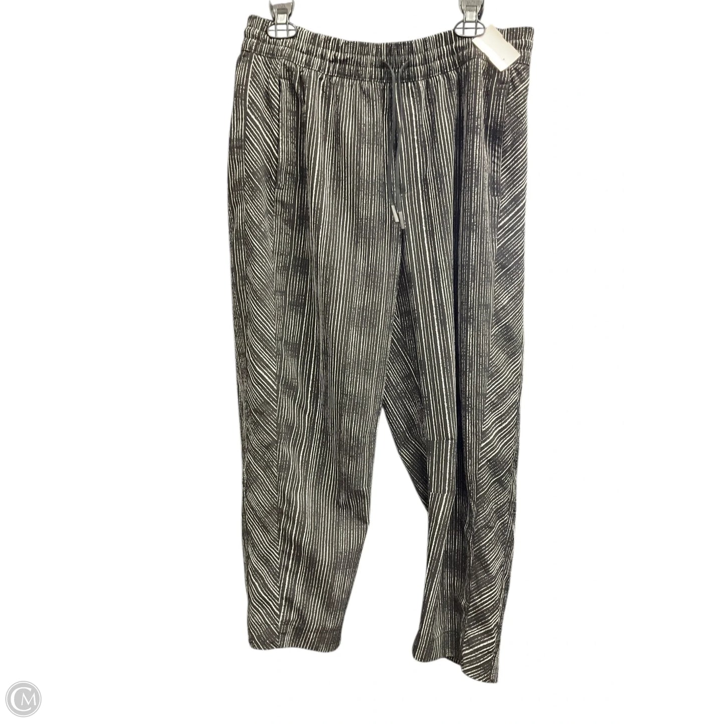 Athletic Pants By Athleta In Striped Pattern, Size: L