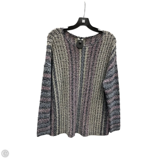 Sweater By J. Jill In Blue & Purple, Size: L