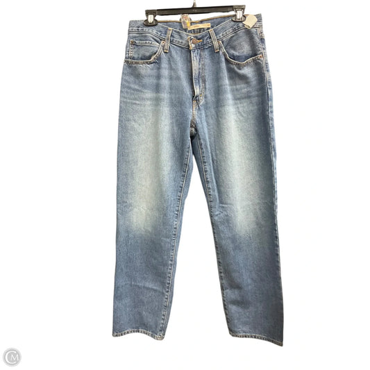 Jeans Wide Leg By Levis In Blue Denim, Size: 10