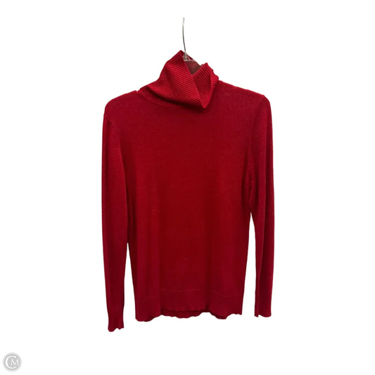 Sweater By Joseph A. In Red, Size: L