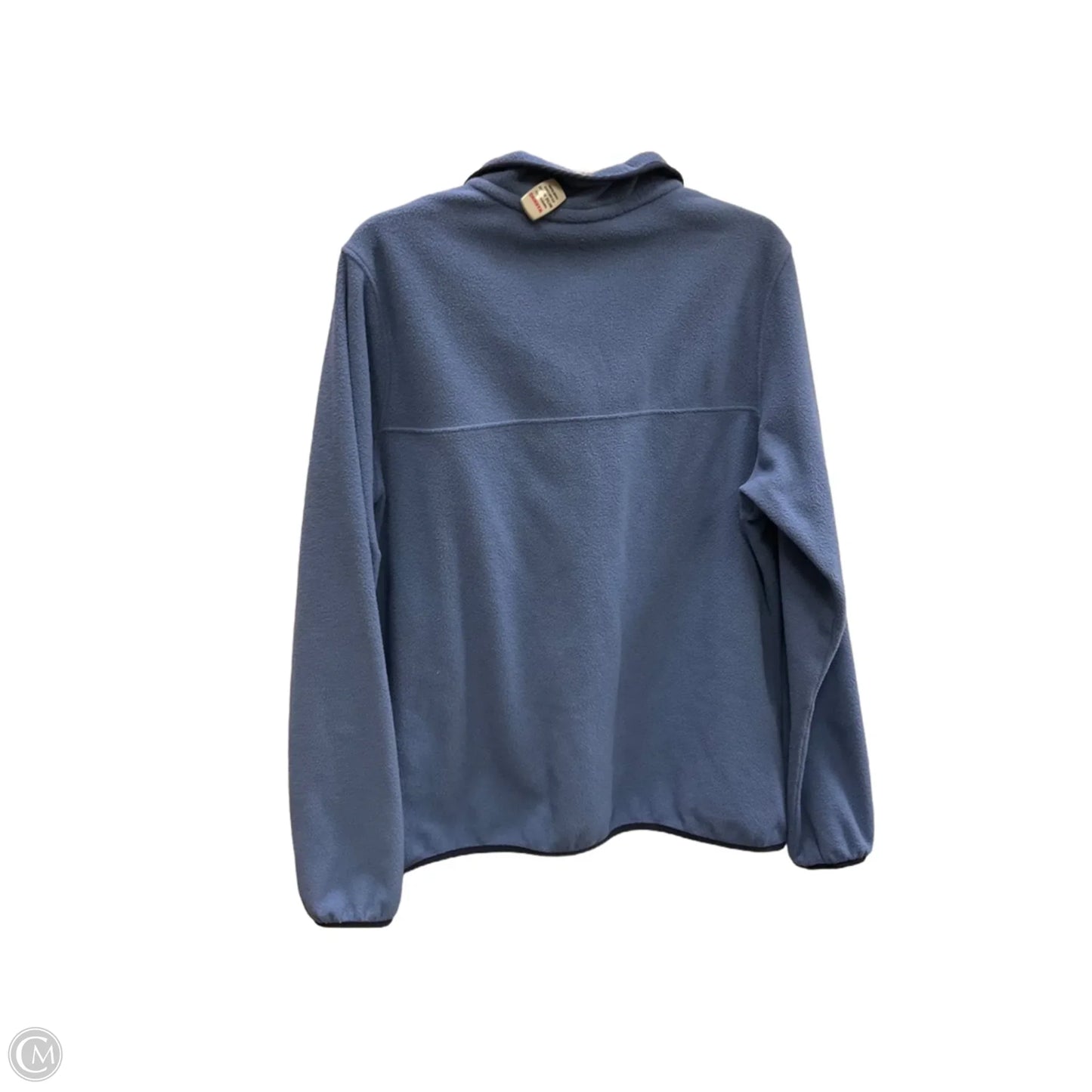 Athletic Top Long Sleeve Collar By Patagonia In Blue, Size: Xl