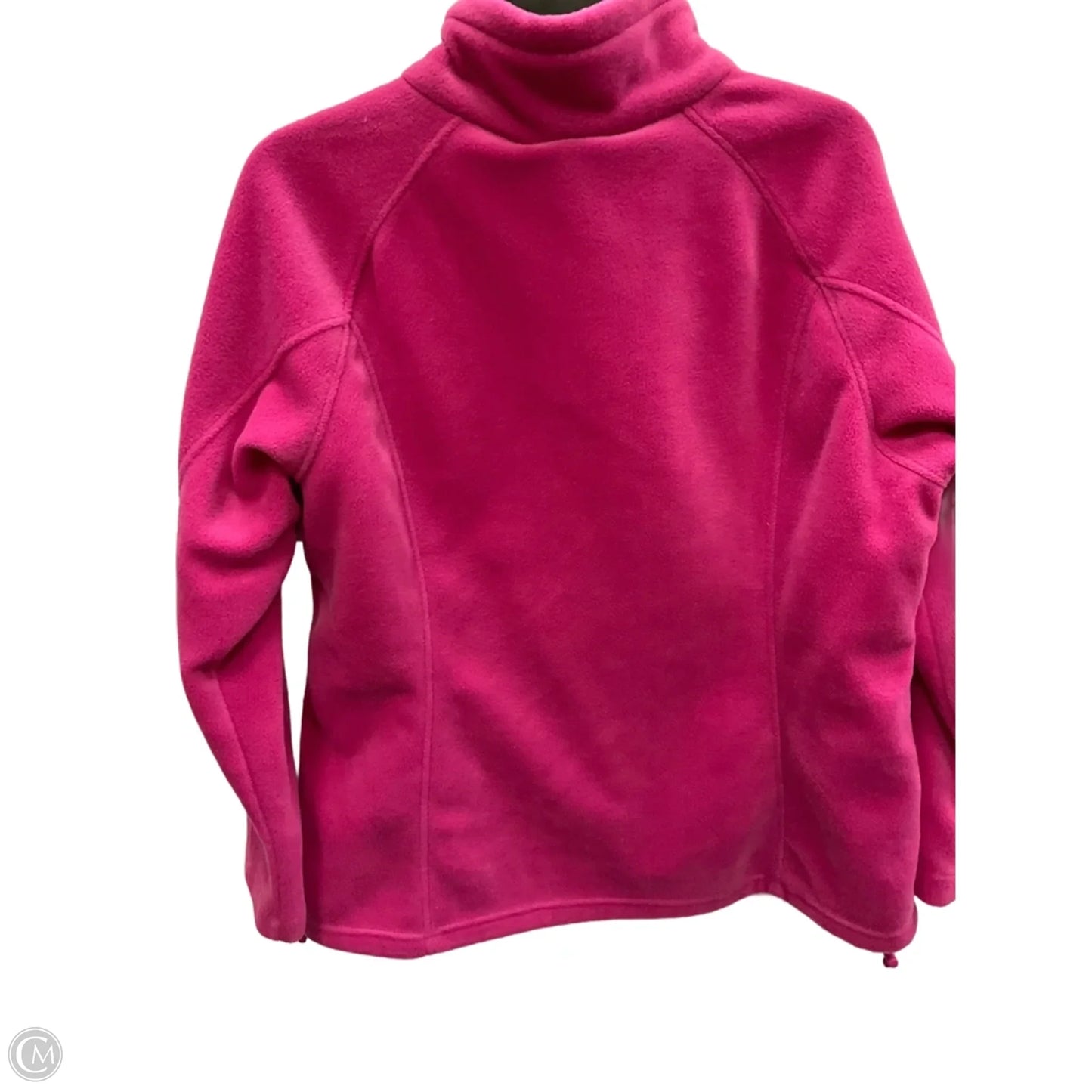 Jacket Fleece By Columbia In Pink, Size: Xl