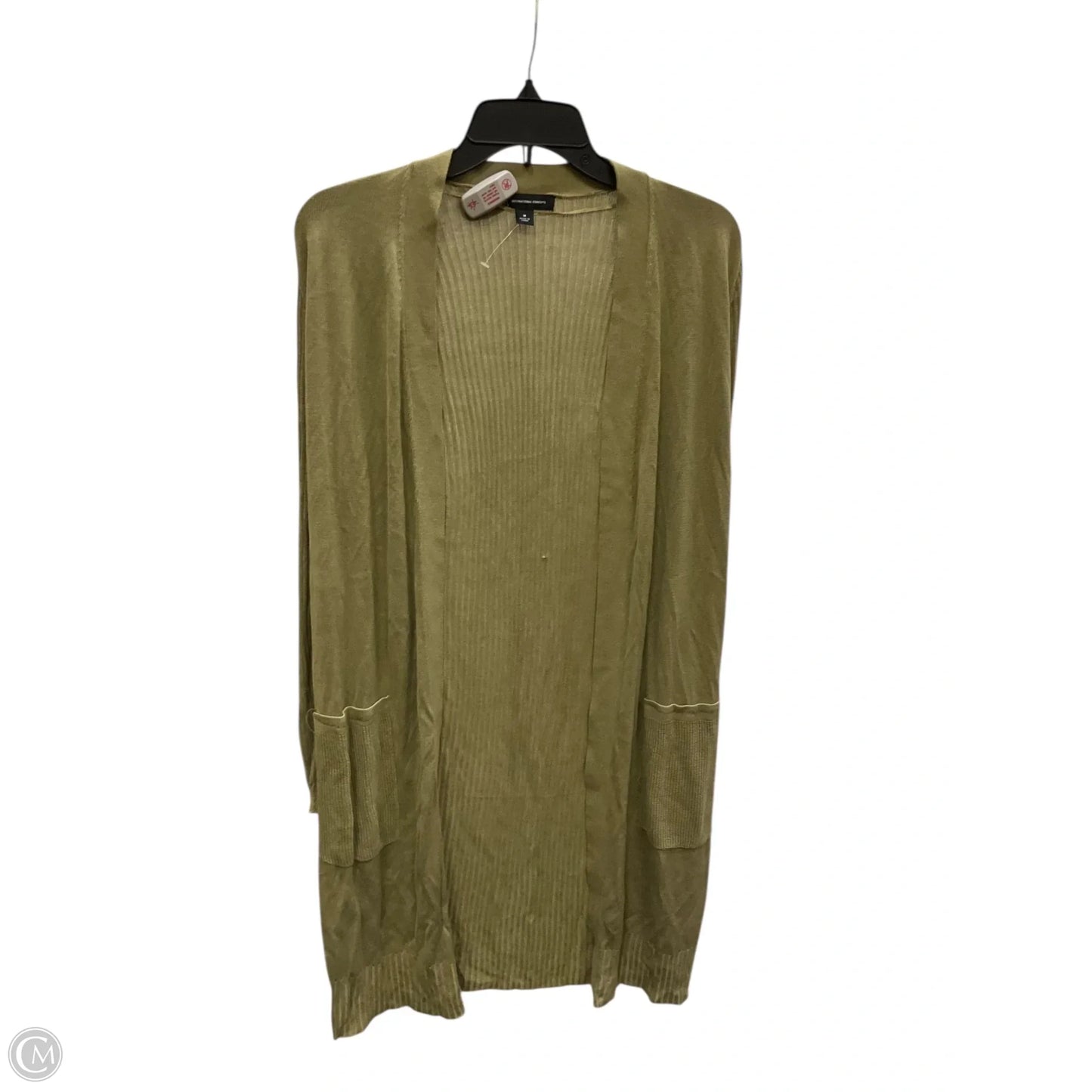 Cardigan By Inc In Green, Size: M
