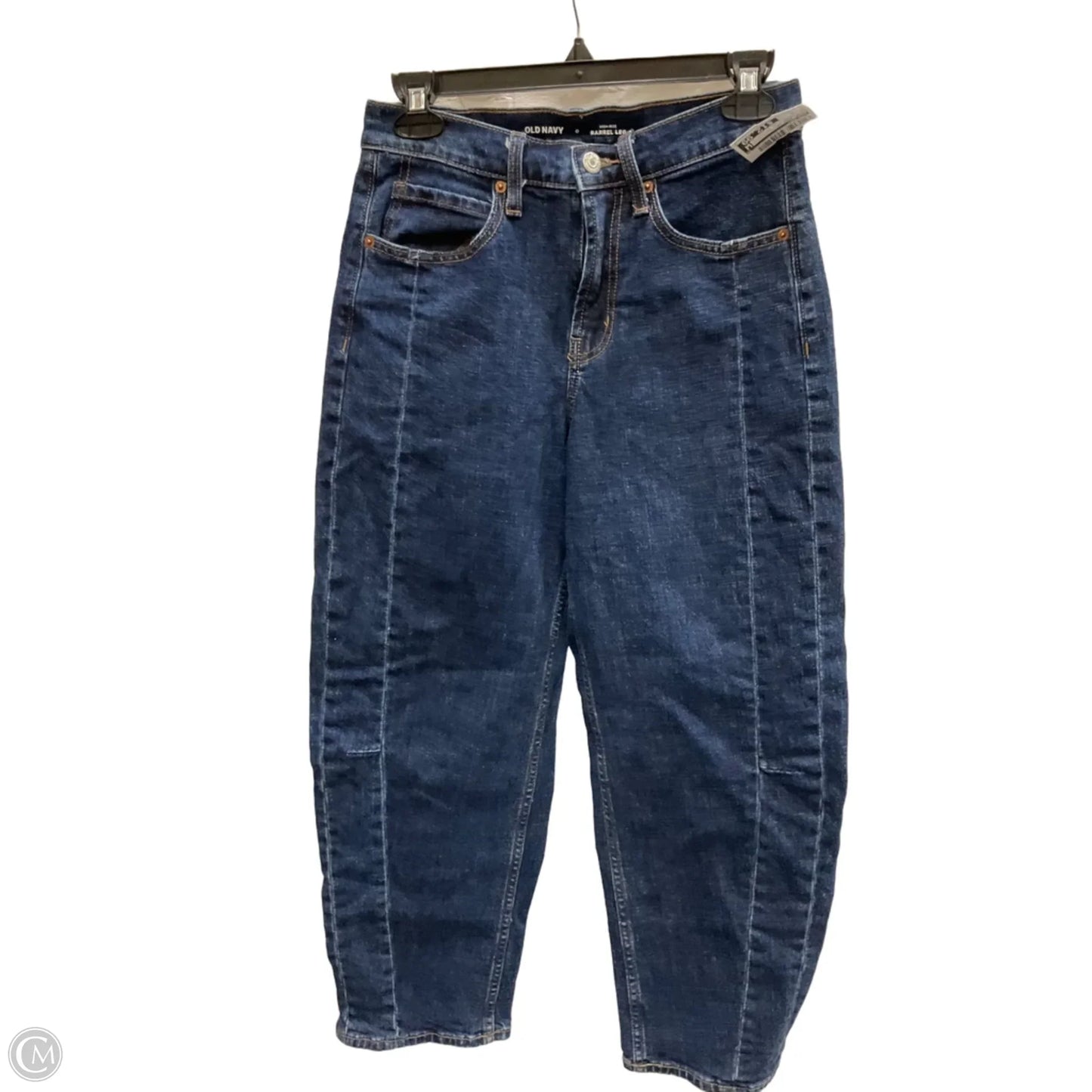 Jeans Wide Leg By Old Navy In Blue Denim, Size: 0