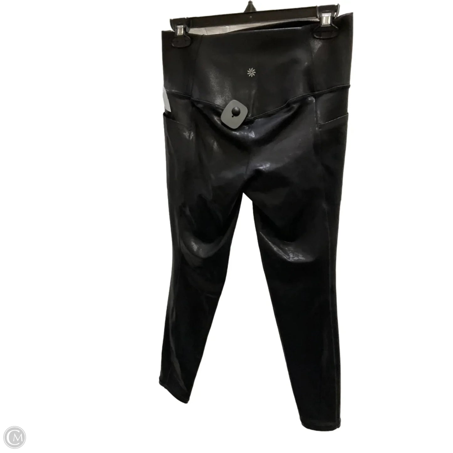 Athletic Leggings By Athleta In Black, Size: M