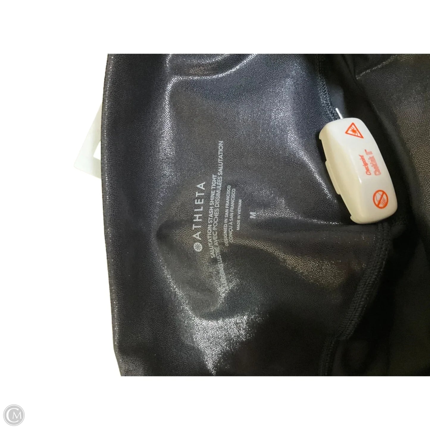 Athletic Leggings By Athleta In Black, Size: M