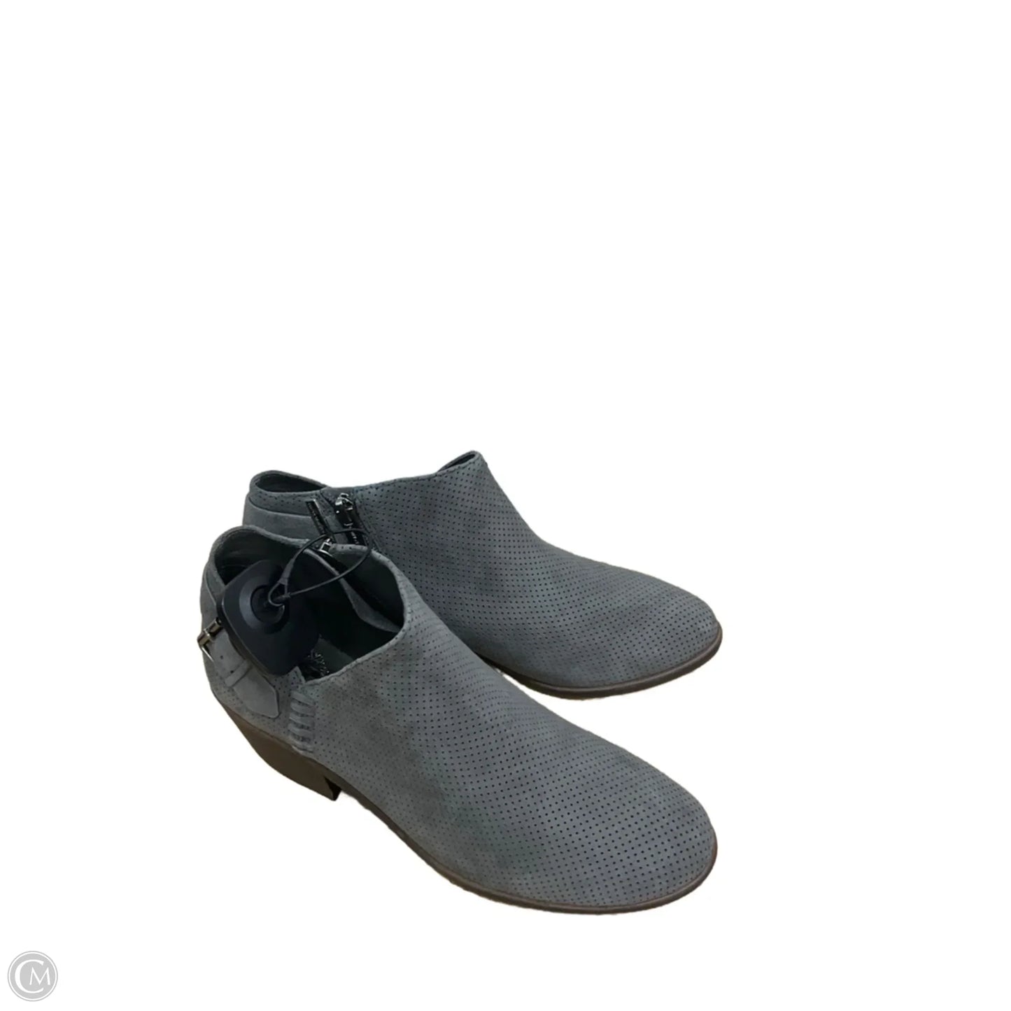 Boots Ankle Heels By Vince Camuto In Grey, Size: 8.5