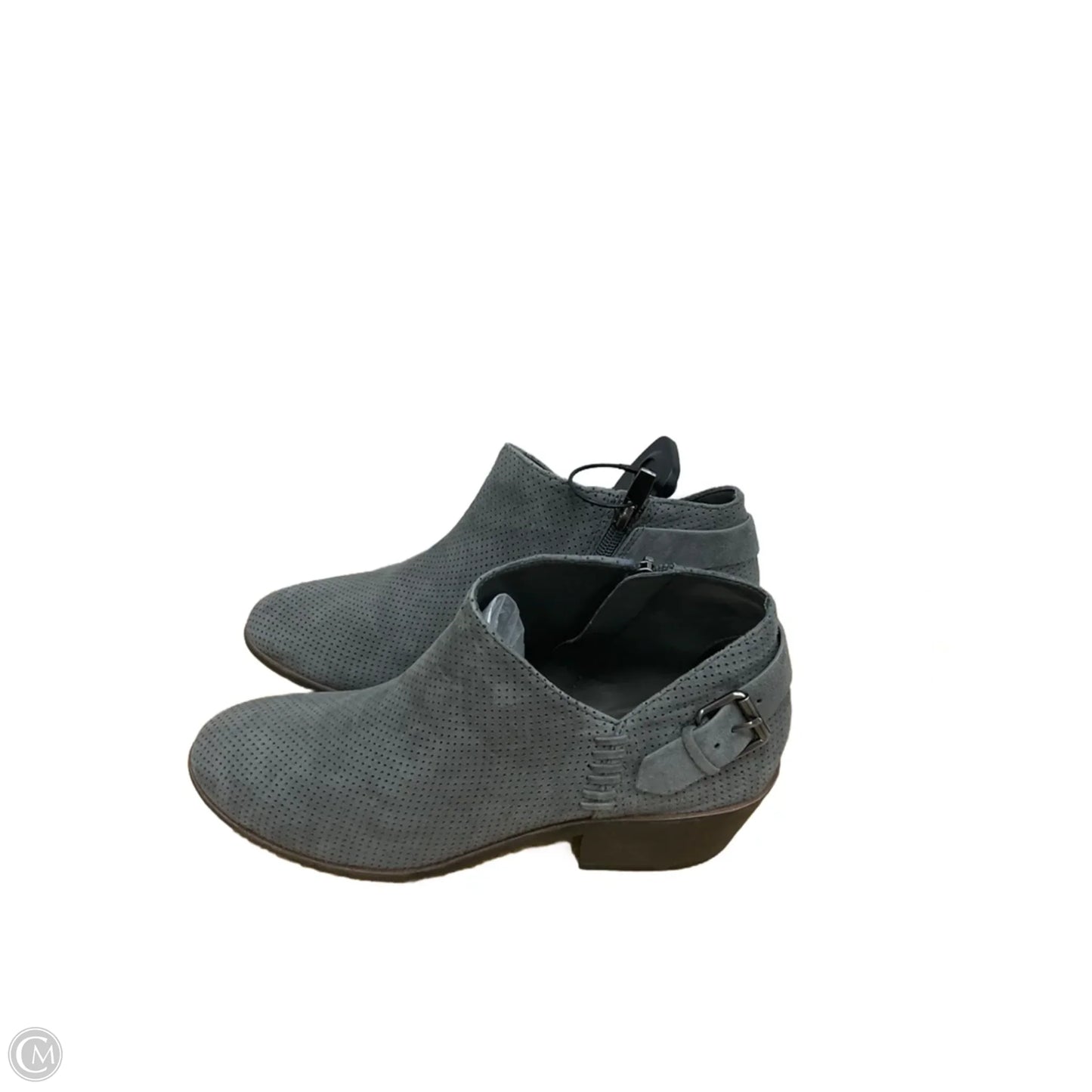 Boots Ankle Heels By Vince Camuto In Grey, Size: 8.5
