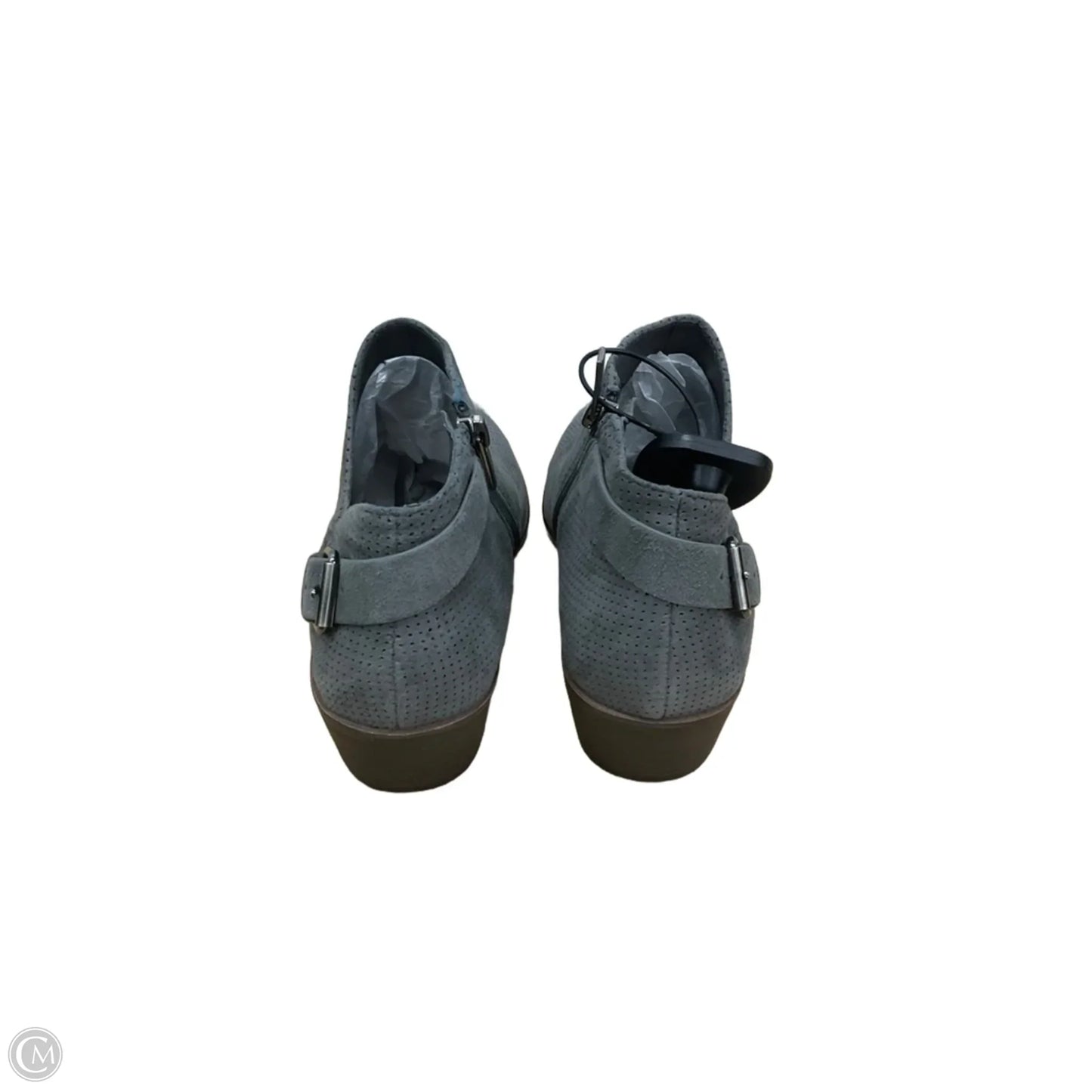 Boots Ankle Heels By Vince Camuto In Grey, Size: 8.5