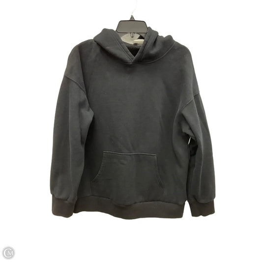 Sweatshirt Hoodie By Trendy Queen In Black, Size: S