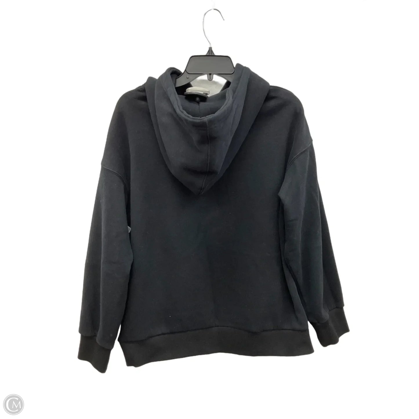 Sweatshirt Hoodie By Trendy Queen In Black, Size: S