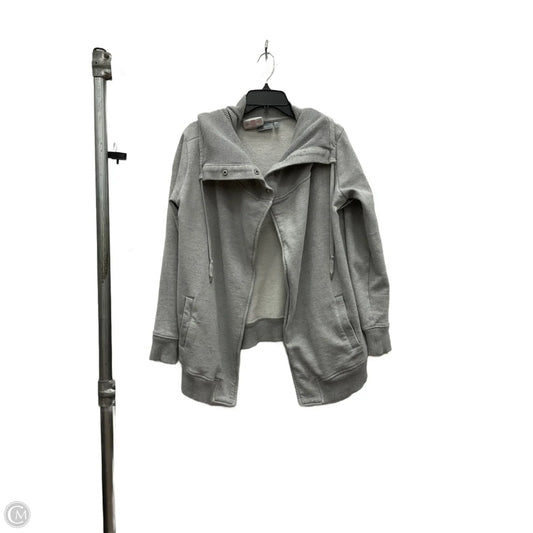 Athletic Jacket By Athleta In Grey, Size: S