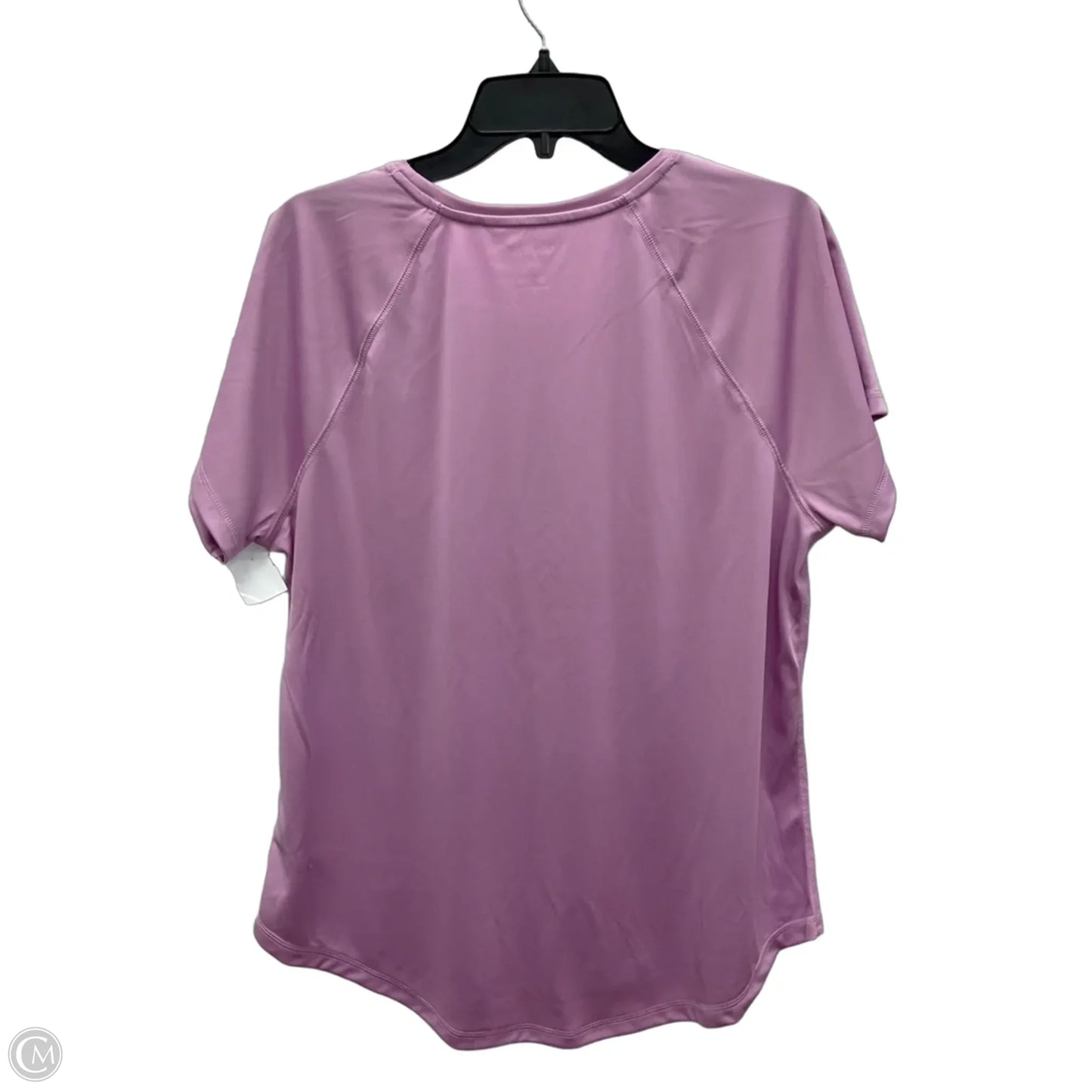 Athletic Top Short Sleeve By Tek Gear In Purple, Size: Xl