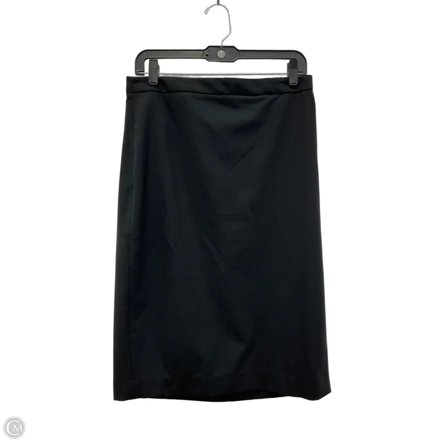 Skirt Midi By Banana Republic In Black, Size: 8