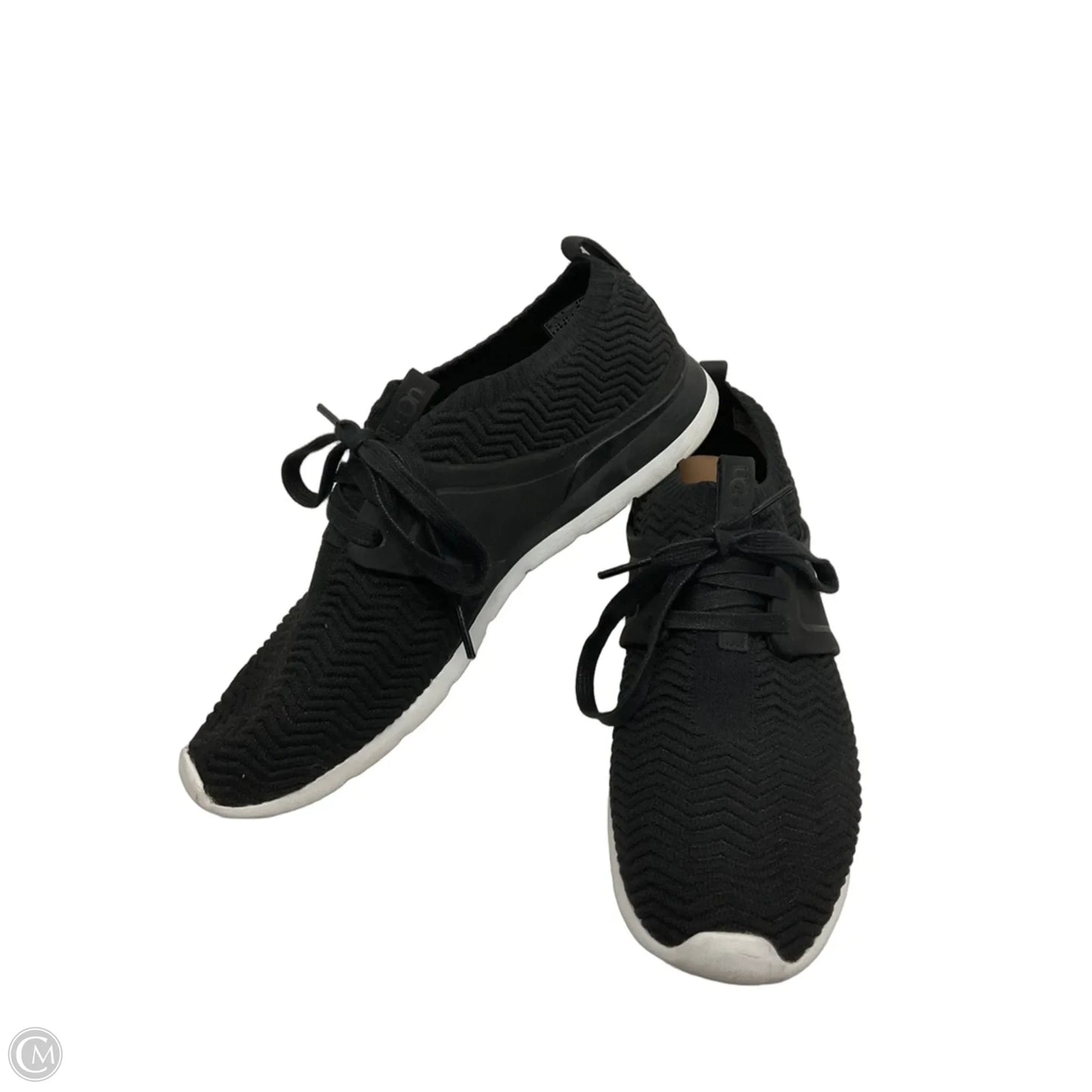 Shoes Designer By Ugg In Black & White, Size: 9