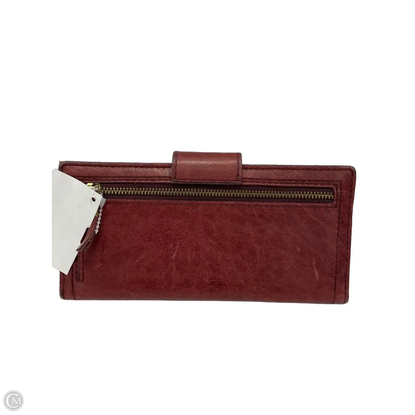 Wallet Leather By Madewell, Size: Medium