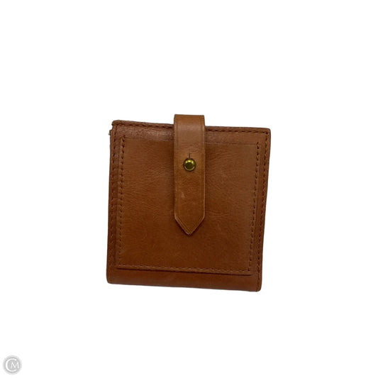 Wallet Leather By Madewell, Size: Small