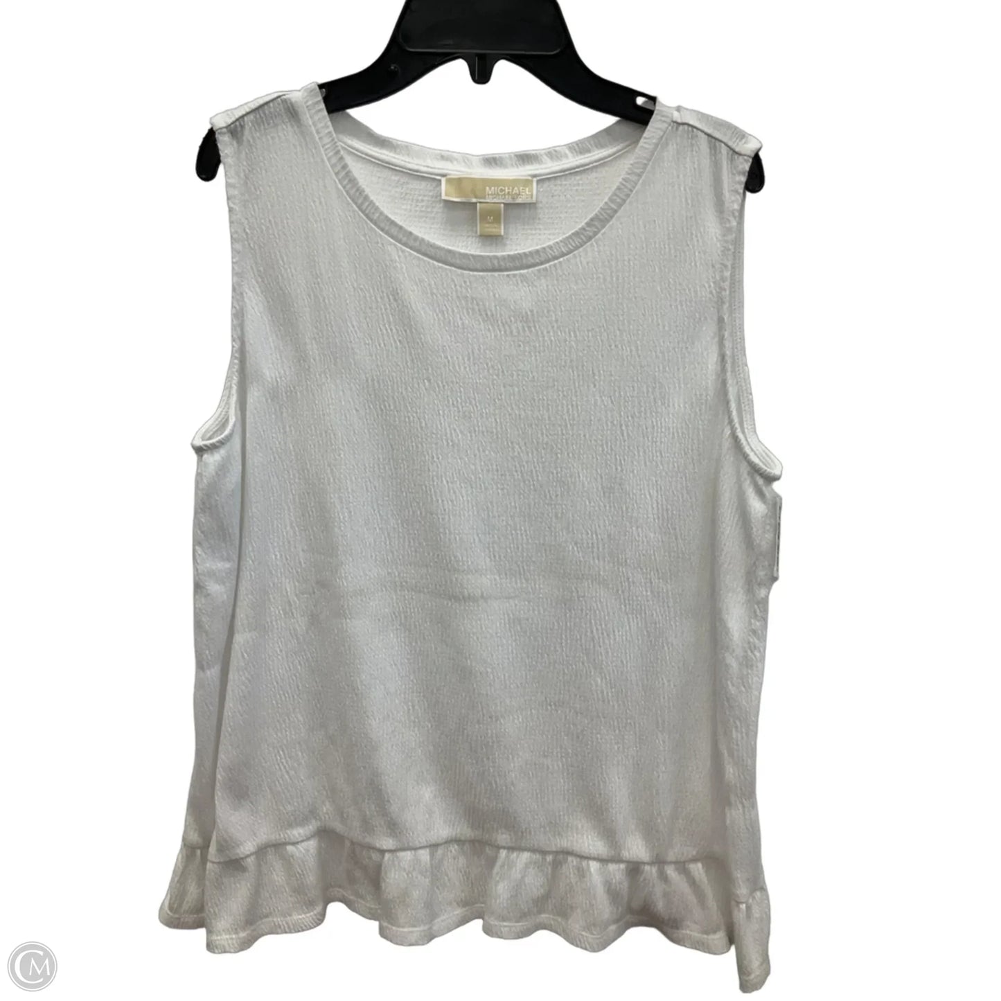 Top Sleeveless By Michael By Michael Kors In White, Size: M