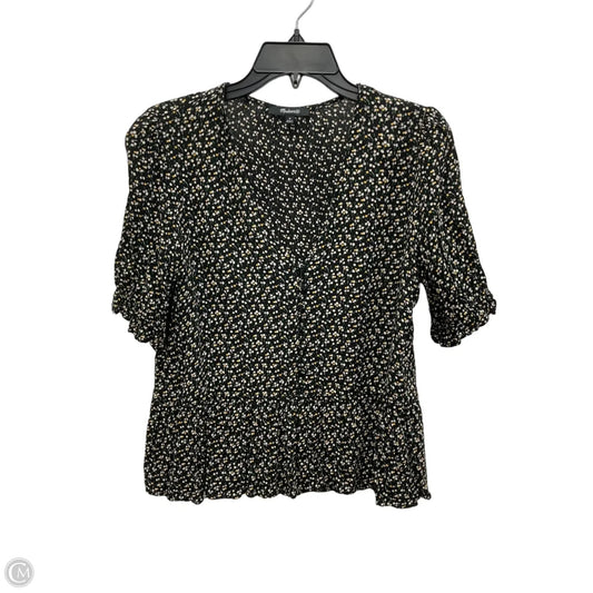 Top Short Sleeve By Madewell In Black, Size: M