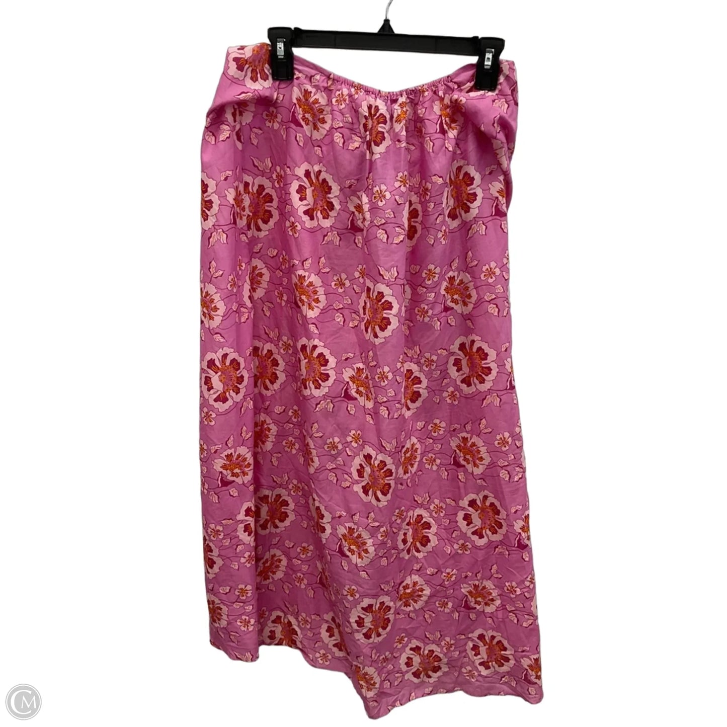 Swimwear Cover-up By J. Crew In Orange & Pink, Size: L