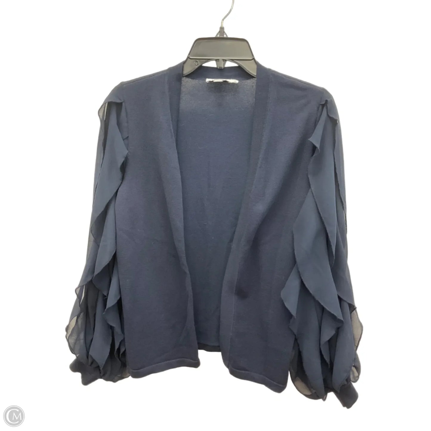 Cardigan By Chicos In Blue, Size: S