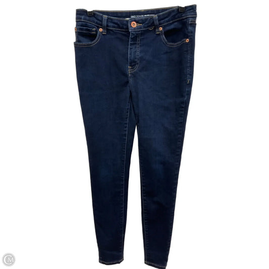 Jeans Skinny By Inc In Blue Denim, Size: 8