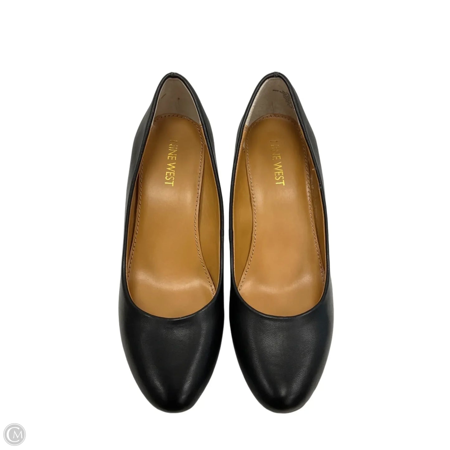 Shoes Heels Wedge By Nine West In Black, Size: 6.5