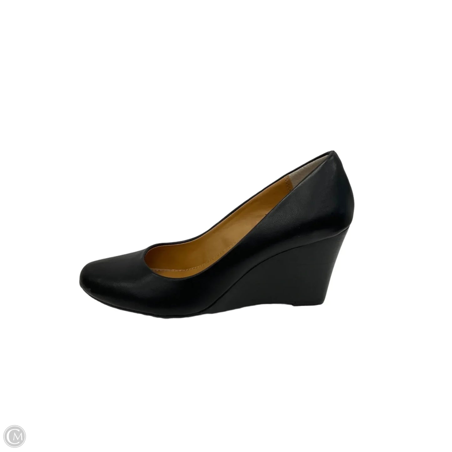 Shoes Heels Wedge By Nine West In Black, Size: 6.5