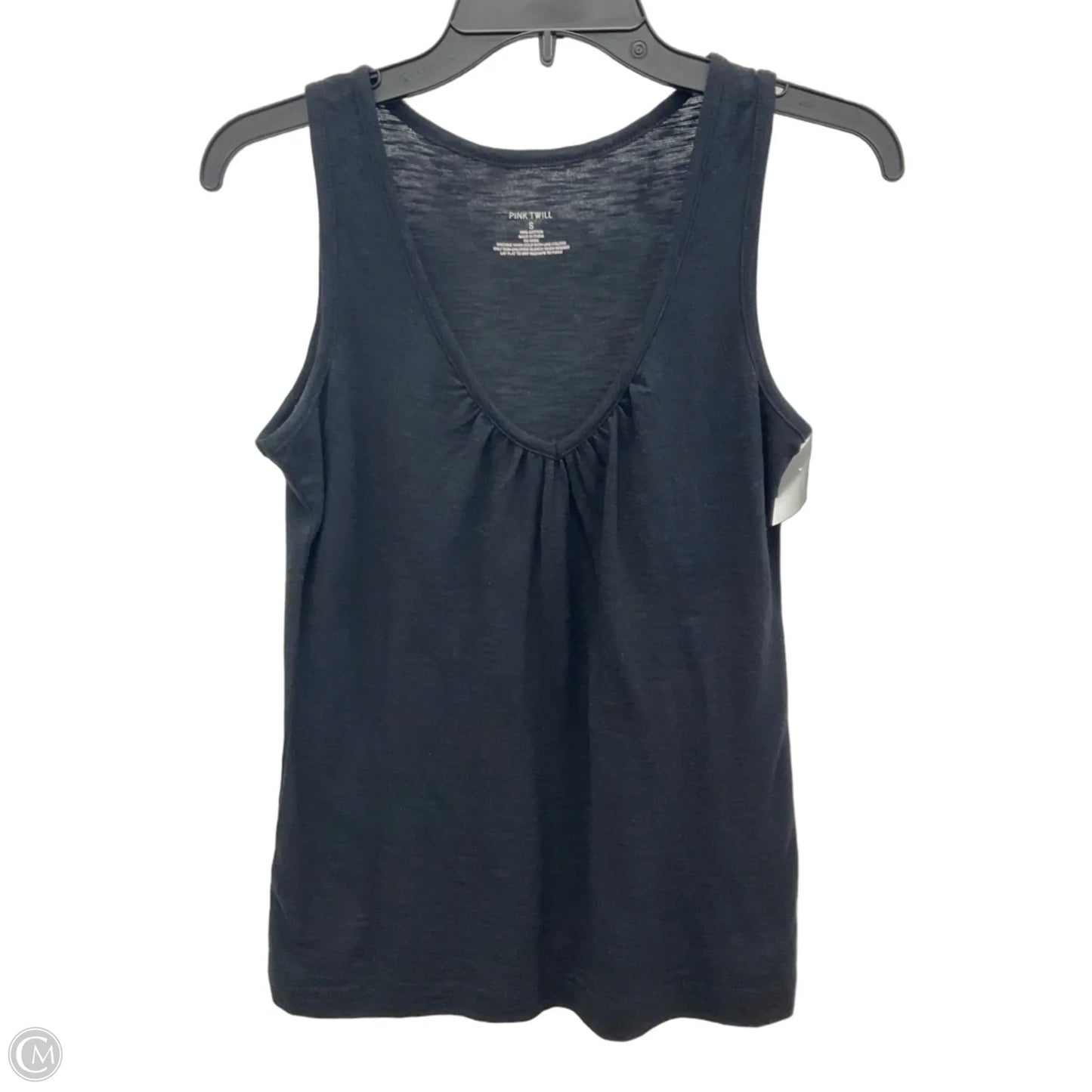 Tank Top By Clothes Mentor In Black, Size: S